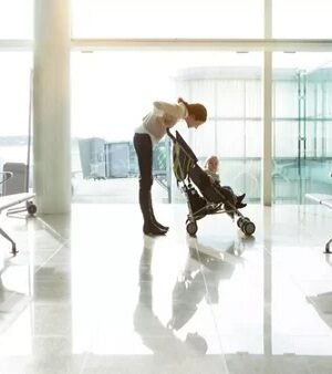 Transit Fast Track with Lounge for Mother & Child DXB T3